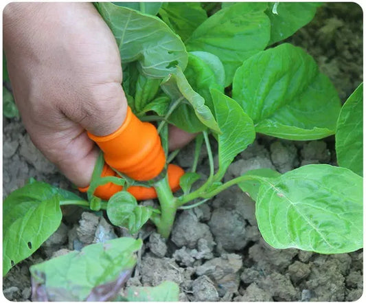 KPS Silicone Thumb Knife, Kitchen Garden Finger Cutter Tool for Quickly Cutting Vegetables Plant, (Set of 1)