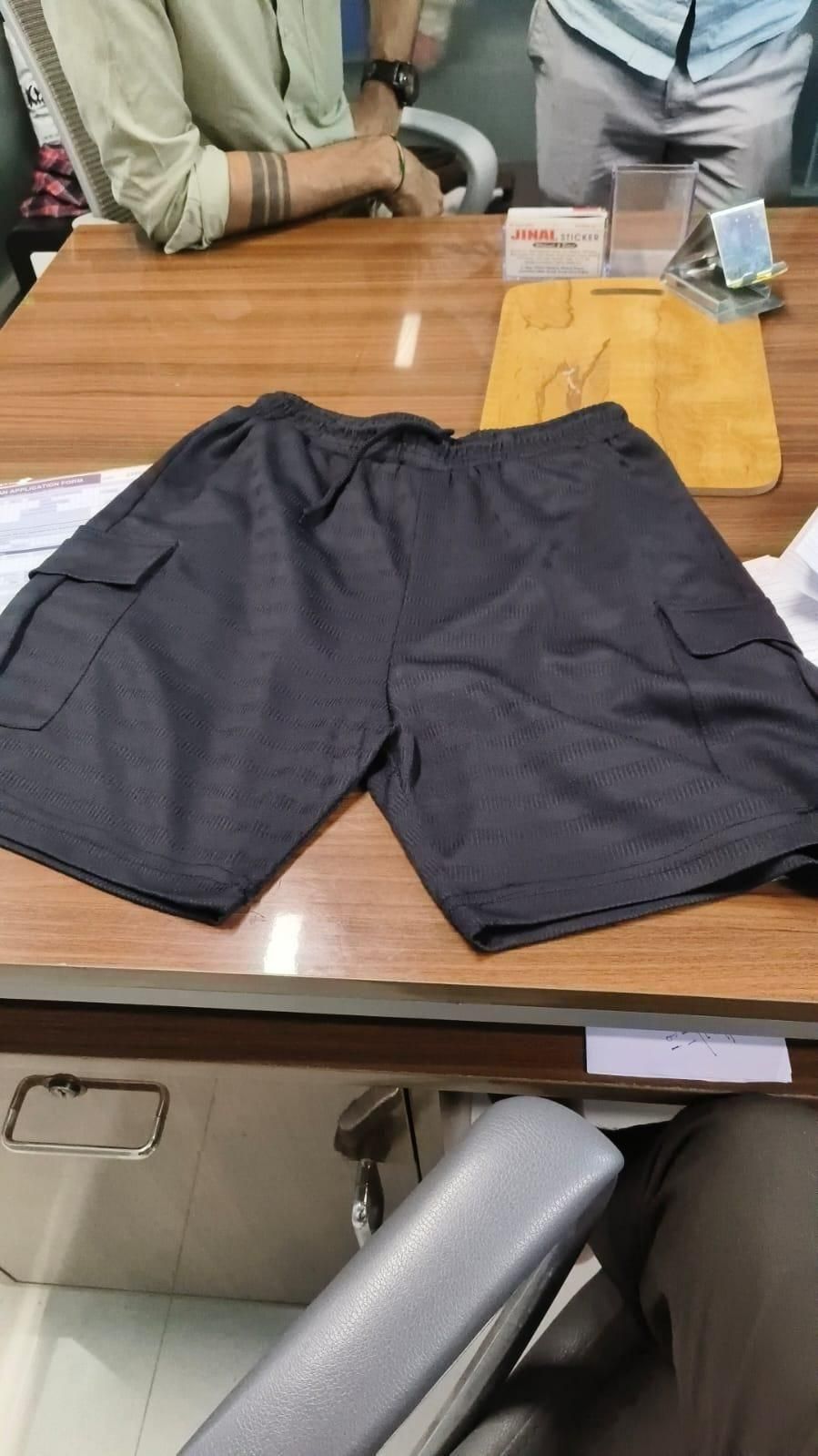 Men's Cotton Casual Cargo Shorts Pack of 4