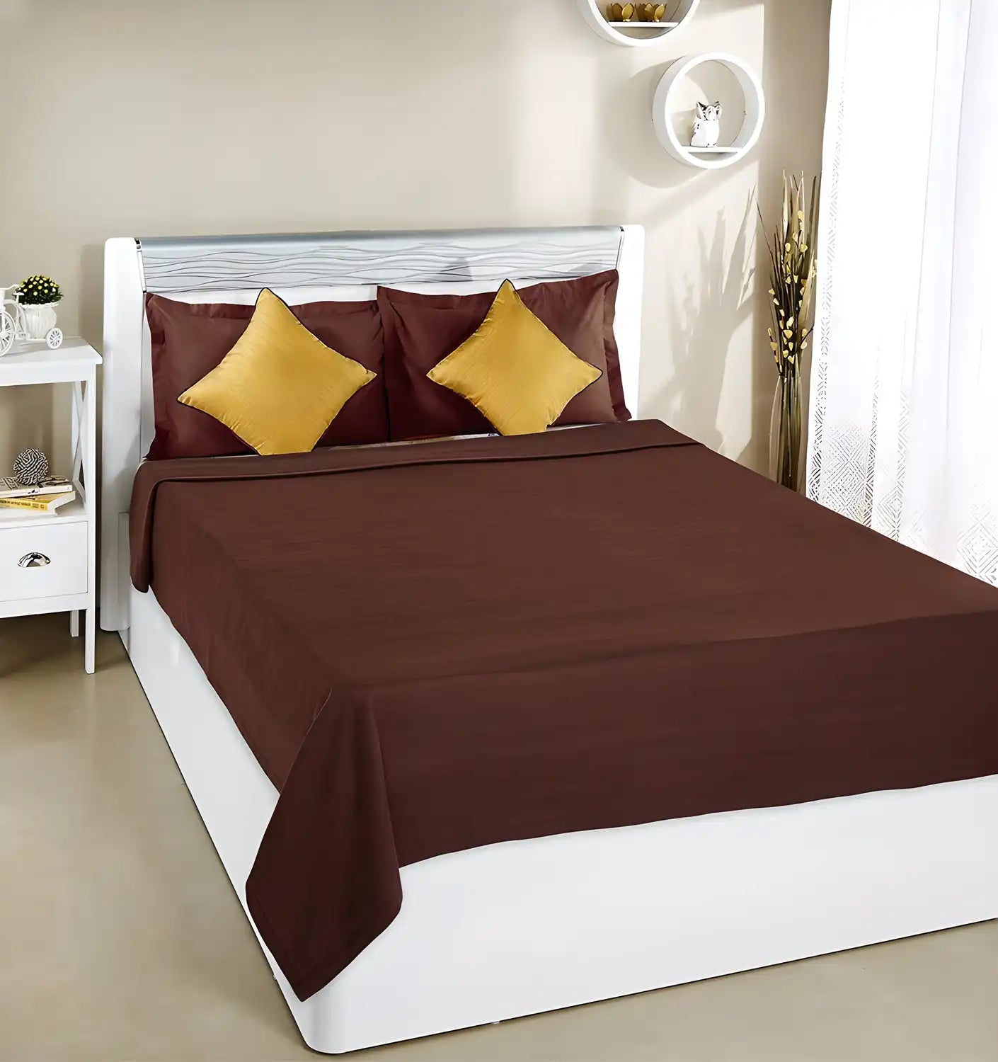 Trendy Solid Double Blanket