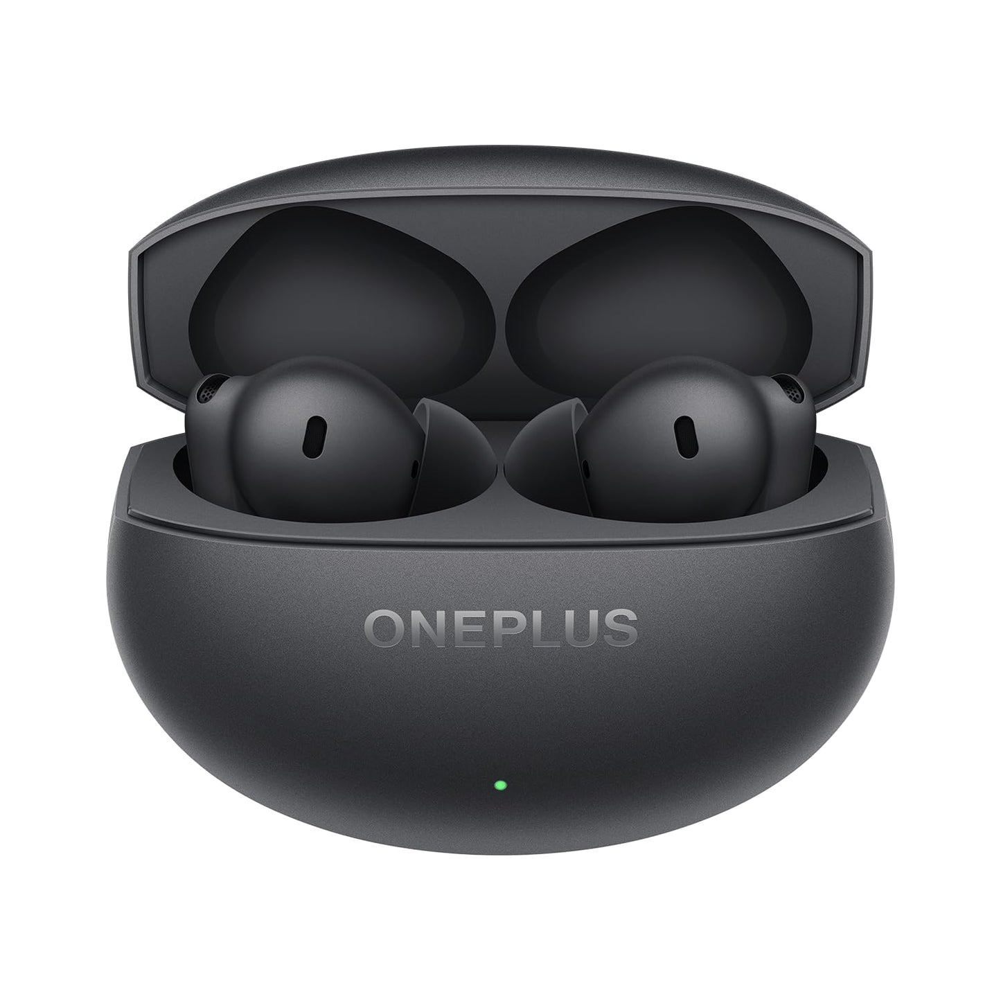OnePlus Buds 4 TWS Earbuds with Upto 55dB Real-time ANC, Adaptive Mode, Dual Drivers and DACs, 3D Audio, Upto 45hrs Music Playback, Dual-Device connectivity, 47ms Low Latency, Storm Gray