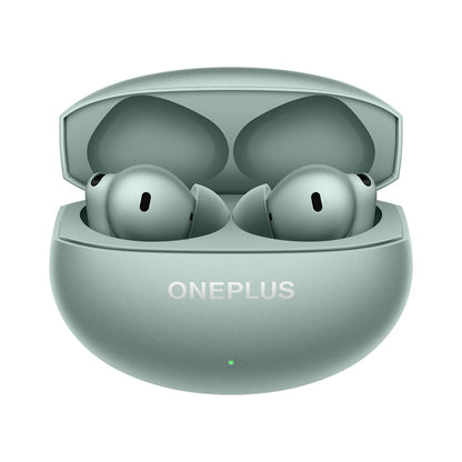 OnePlus Buds 4 TWS Earbuds with Upto 55dB Real-time ANC, Adaptive Mode, Dual Drivers and DACs, 3D Audio, Upto 45hrs Music Playback, Dual-Device connectivity, 47ms Low Latency, Storm Gray
