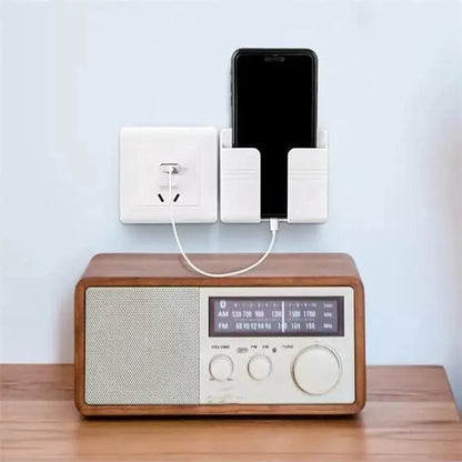 Wall Mounted Mobile Holder With Adhesive Strips (Pack of 4)