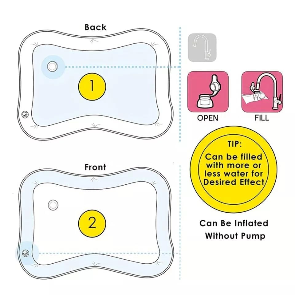 Toy Imagine Tummy Time Water Mat for Babies