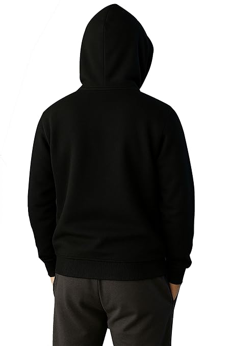 Men's Full Sleeves Zipper Hoodie with Mask