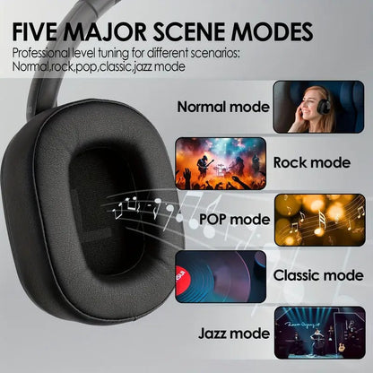 Hybrid Active Noise Cancelling Wireless Headphones
