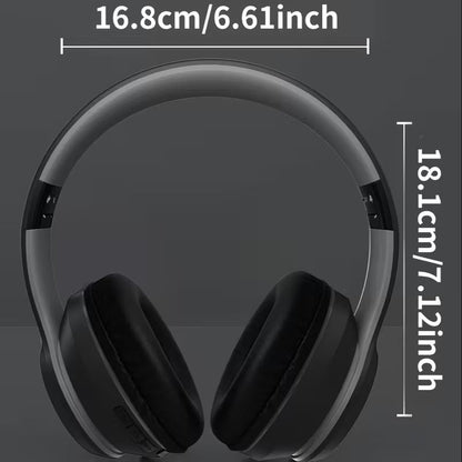 Wireless Over-Ear Headphones for Music & Gaming