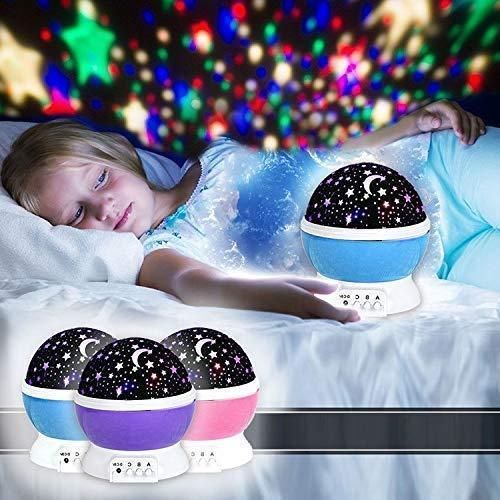Dream Glow Rotating Night Projector Lamp