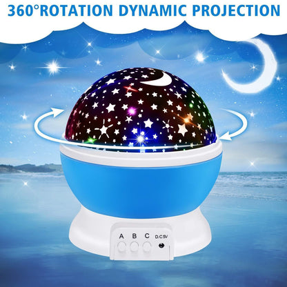 Dream Glow Rotating Night Projector Lamp
