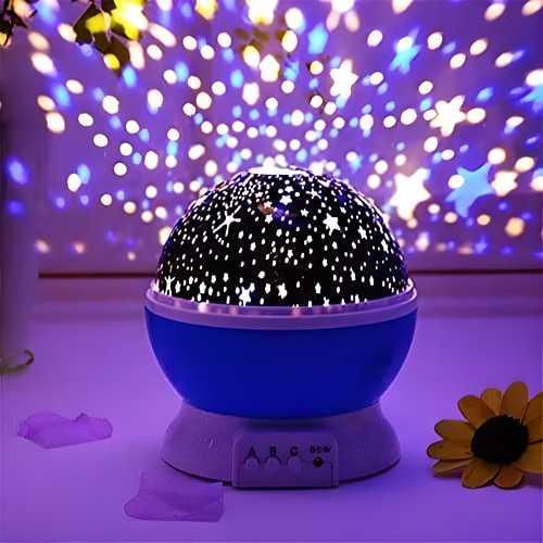 Dream Glow Rotating Night Projector Lamp